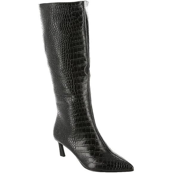 Steve Madden Lavan - Womens Black Boots - Picture 1 of 3